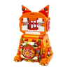 Super Cute Adorable Imaginative Lucky Cat Building Block Educational Toy Good Fortune Home Decoration