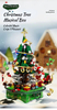 Christmas Tree Music LED Spin Box Building Blocks Toy Children's Gift Christmas Decoration